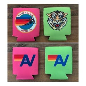 NEW Set Of 2 Aviator Nation Coozies